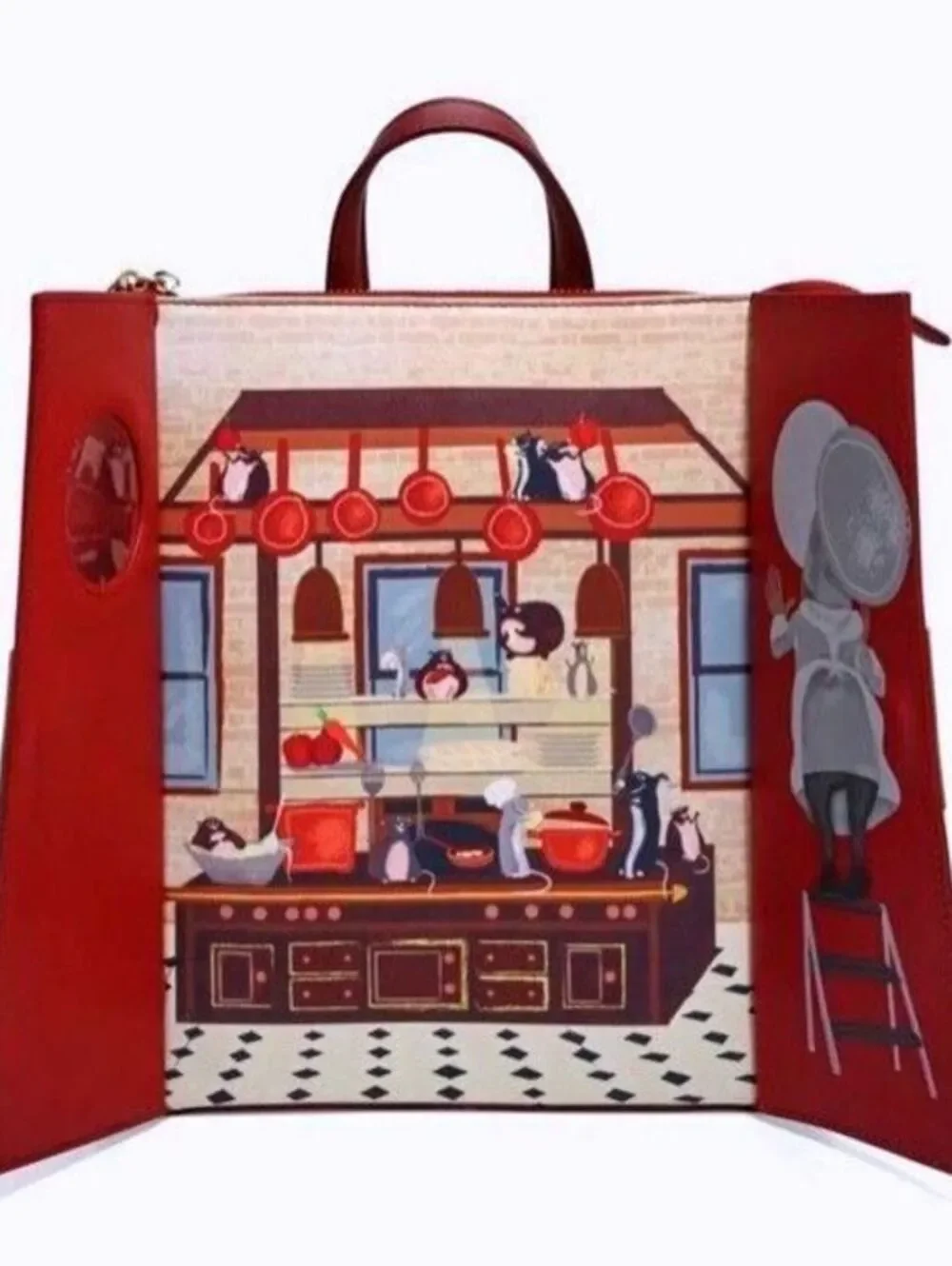 Our Universe Disney Pixar Ratatouille Kitchen Doors Backpack